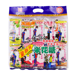 重庆特产江津玫瑰牌十二金钗油酥米花糖500g糕点零食小吃营养即食