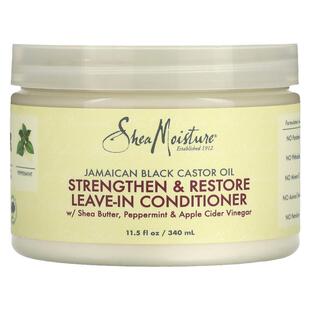 SheaMoisture牙买加黑蓖麻油强韧和修复免洗护发素毛躁精粹配方