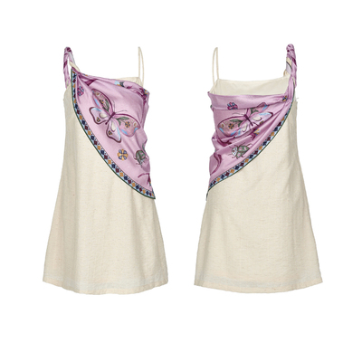 PALAVAS蝶影迷情连衣裙原创设计