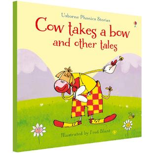 Usborne Phonics readers Cow Takes A Bow And Other Tales 尤斯伯恩 英语自然拼读 儿童早教启蒙故事 英文原版进口图书