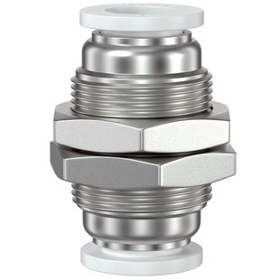 TWSNS台匠山耐斯PM隔板直通二通对插快速接头4/4/6/8/10气管软管