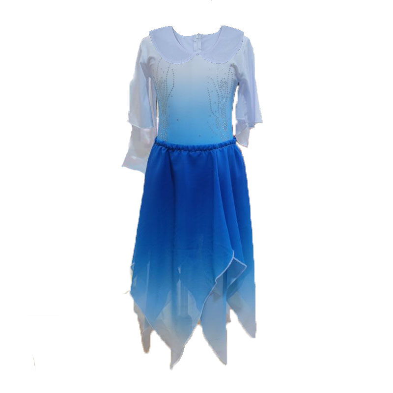女童民族合唱服小学生演出服
