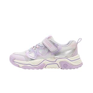 泰兰尼斯kids女童时尚跑步鞋春款中大童透气运动鞋舒适休闲鞋