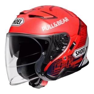 日本SHOEI J-CRUISE3摩托车头盔夏季男女双镜片半盔四分之三盔