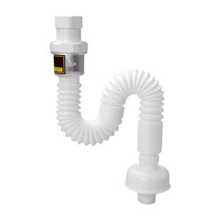 潜水艇下水管洗脸盆洗手池面盆防臭下水管台盆加长排水落水软管器