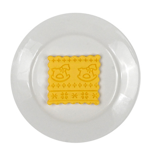 新年小马烘焙压花擀面杖2026曲奇翻糖立体按压式创意家用烘焙工具