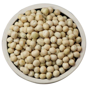 【5斤装】白豌豆干豌豆粮食杂粮粗粮发芽生豌豆黄豌豆2500g大豌豆
