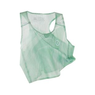 CornerRunner 20g专业马拉松跑步背心女轻薄速干透气短款无痕压胶