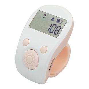 自在念数计数器手按电子数显计数充电手指点数器可翻转屏幕记数器