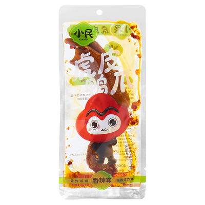 独立大鸭爪辐照锁鲜装