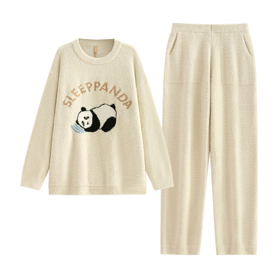 【商场同款】家乐芬女半边绒睡衣