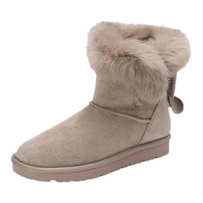 达芙妮雪地靴女款冬季新款