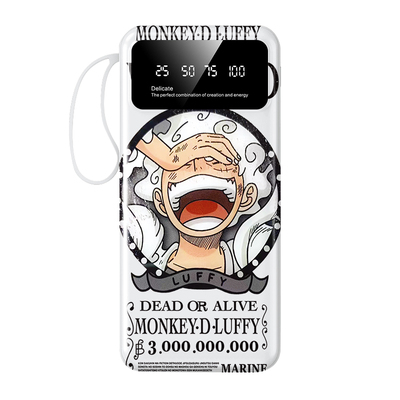 【3C认证】海贼王尼卡路飞充电宝20000毫安10000手机移动电源动漫