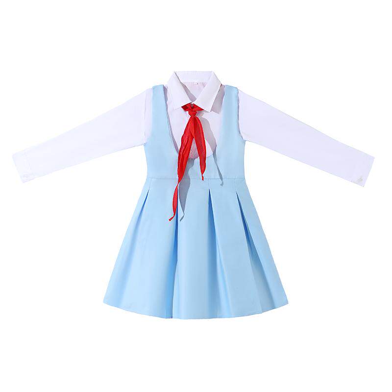 元旦儿童合唱演出服中小学生爱国红歌朗诵毕业照运动会班服表演服