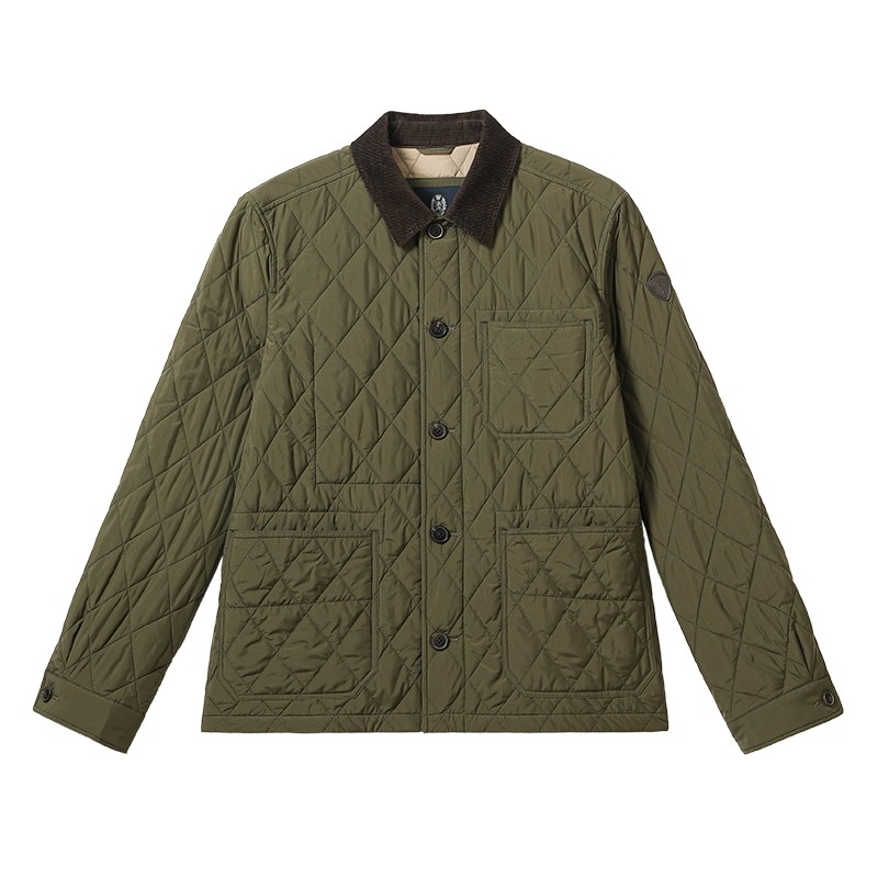 SCOFIELD男装25年春季新款衬衫式夹克工装时尚休闲简约棉服外套