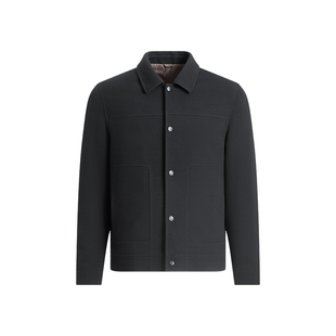 杉杉男士羽绒服秋冬季2025新款轻薄款加厚爸爸短款行政夹克外套男