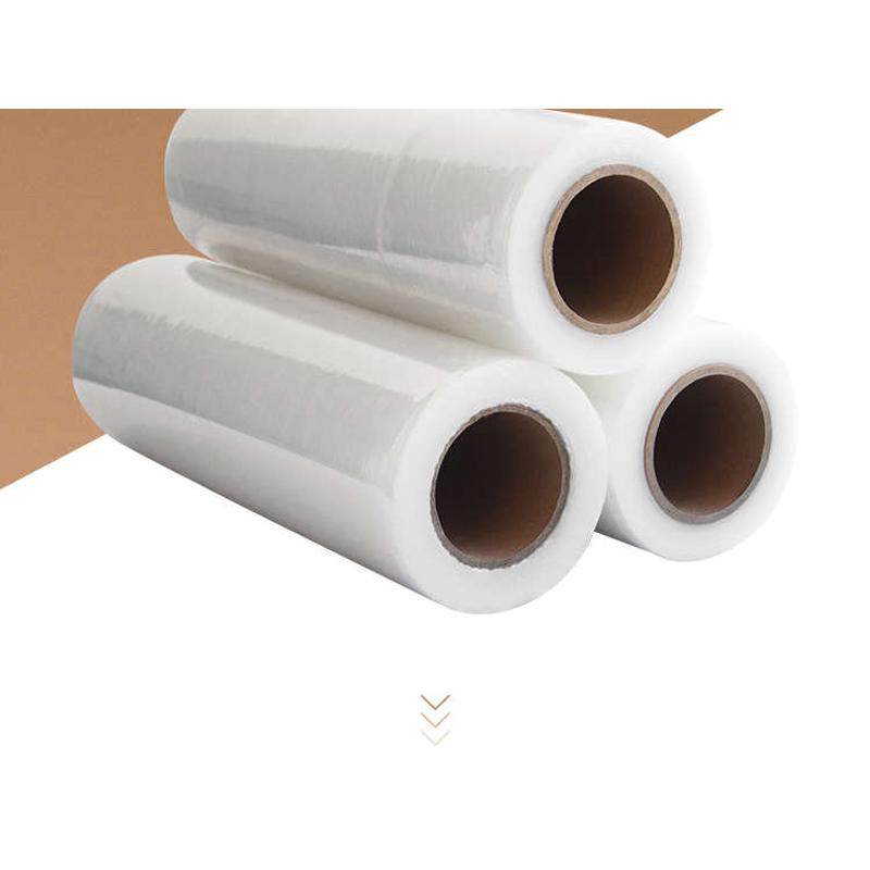 宽40cmPE缠绕膜拉伸膜工业保鲜膜塑料薄膜包装膜托盘防尘薄膜包邮