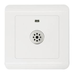 四线声控开关 86型带零线强启消防继电器 楼道感应延时声光控开关