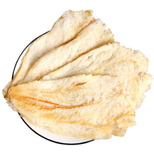 鳕鱼片干烤鱼片罐装500g即食儿童孕妇办公室碳烤海鲜鱼片干类零食