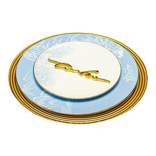 五星级酒店摆台餐具套装2025新款高端碗碟饭店专用三件套四件套