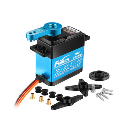 飞特35kg钢齿360°可控数字舵机