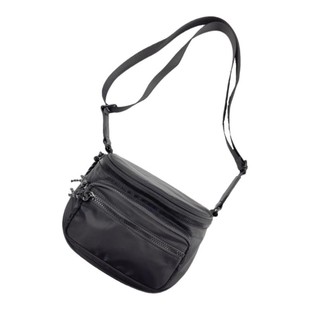 香港风休闲马鞍包大容量胸包超轻尼龙布休闲外贸立体方形单肩斜挎