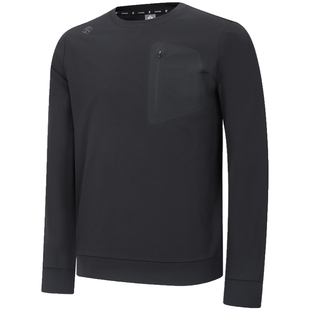 RAPIDO雳霹道春夏男士休闲圆领套头卫衣长袖T恤衫