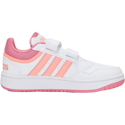 Adidas/阿迪达斯正品HOOPS 3.0 CF C魔术贴儿童板鞋GW0434