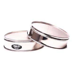 实验室标准筛全304不锈钢筛子筛网80目200目过滤网中药粉筛分样筛