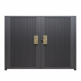 铝合金庭院门铝艺双开大门别墅家用中式农村自建房院子户外中式单