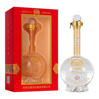 白水杜康52度浓香型宫廷封藏白酒礼盒纯粮食原浆整箱6瓶宴请送礼