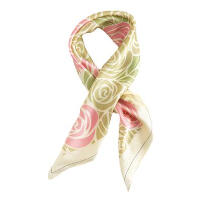 桑蚕丝丝巾小方巾高档礼物