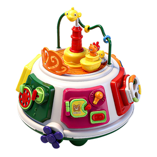 茵艾伦特早教百宝箱六面体0到1岁6个月8婴幼儿童宝宝益智忙碌玩具