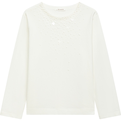 播broadcute童装短袖2024春季新款男女童休闲圆领t恤上衣KER1Y863