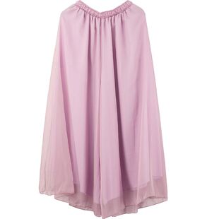 雪纺飘逸古典舞服现代舞蹈练功服阔腿裤演出服中国风瑜伽禅服裤子