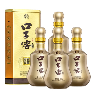 口子窖10年型50度500mL*4瓶 十年型白酒整箱送礼送长辈官方旗舰店