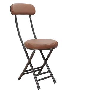 餐椅家用凳子靠背餐桌椅可叠放折叠椅子便携式圆凳不占地方的板凳