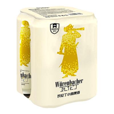 瓦伦丁小麦啤酒500ml*4听