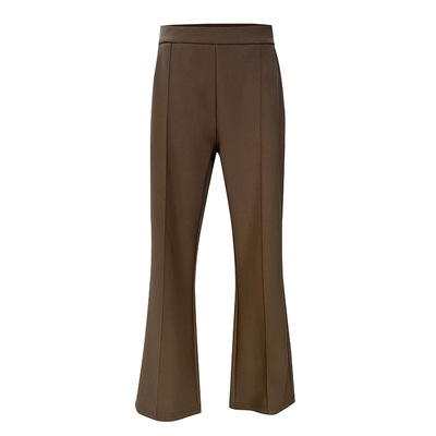 春秋大码微喇叭裤女阔腿休闲长裤