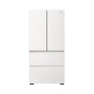 海尔麦浪法式四门电冰箱510L家用超薄零嵌入式全空间保鲜一级风冷