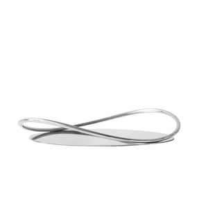 LamomeDeco北欧风不锈钢水果盘托盘客厅银色浪漫家居烛台摆件装饰