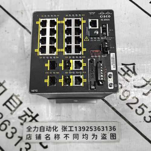 议价CISCO交换机模块IE-2000-16TC-B V01 原装现货议价