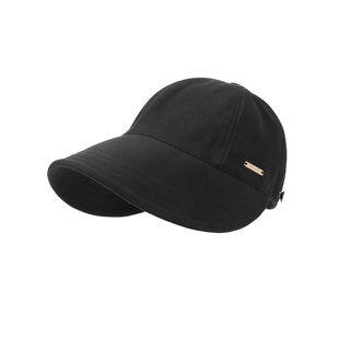 赵露思同款帽子女款秋冬加绒鸭舌帽新款大檐大头渔夫帽遮阳防晒帽