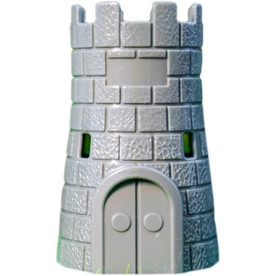 中国积木三国演义小侠古代军事碉楼战马战旗儿童拼装积木人仔玩具