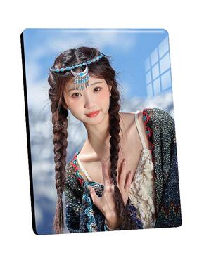 定制摆台水晶婚纱照全家福相框