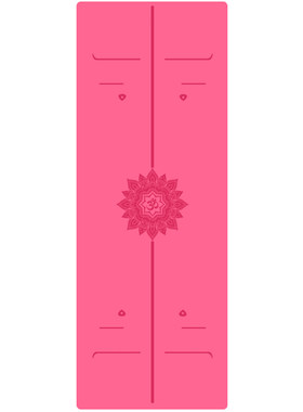 5mm天然橡胶男士瑜珈垫定制logo