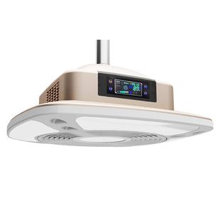 外排麻将房吸烟灯专用桌馆棋牌室直排空气净化器升降吊灯抽排烟机