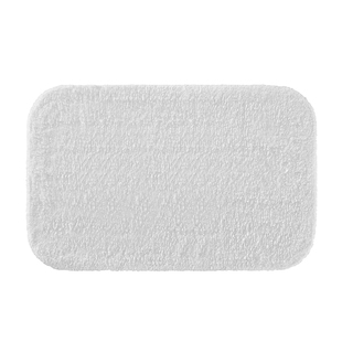 五星级酒店专用加厚白色地巾垫子卫生间浴室纯棉吸水防滑地垫家用
