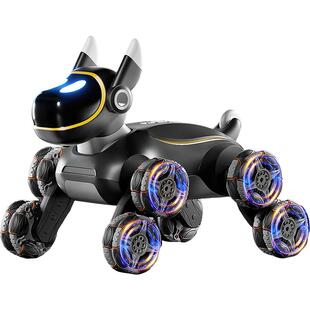 电动智能机器狗遥控车玩具儿童汽车八轮手势双感应男孩礼物机器人