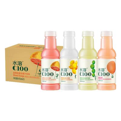农夫山泉水溶C100445ml15瓶整箱